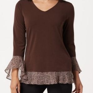 Susan Graver liquid knit tunic. 2X